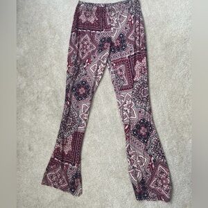 Boho style buttery soft women’s cozy pants size small